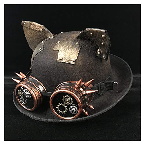 steampunk derby hat