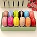 XDOBO 12 PCS Fake Macaron High Simulation Artificial Dummy French Macaroon Studio Prop DIY Decorate Material