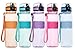 WATERFLY Sports Water Bottle 500ml/650ml/1000ml Leak Proof w/One Click Open BPA Free & Eco-Friendly Tritan Water Bottle for Hiking Camping Travelling Cycling