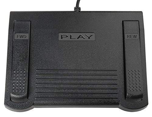 ECS Panasonic IN-20 Heavy Duty Foot Pedal by Executive Communication Systems (Certified Refurbished)