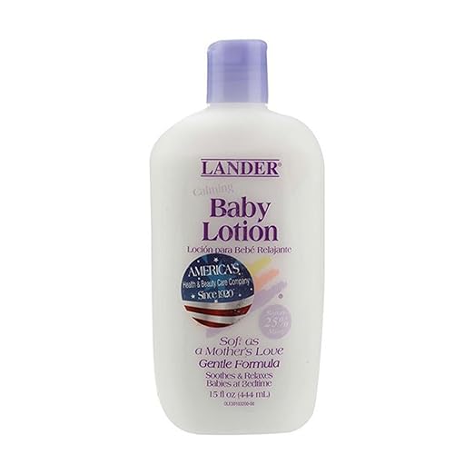 lander baby lotion