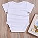 HappyMA Newborn Baby Boys Girls Romper One Piece Outfit Summer Bodysuit (0-6 Months)