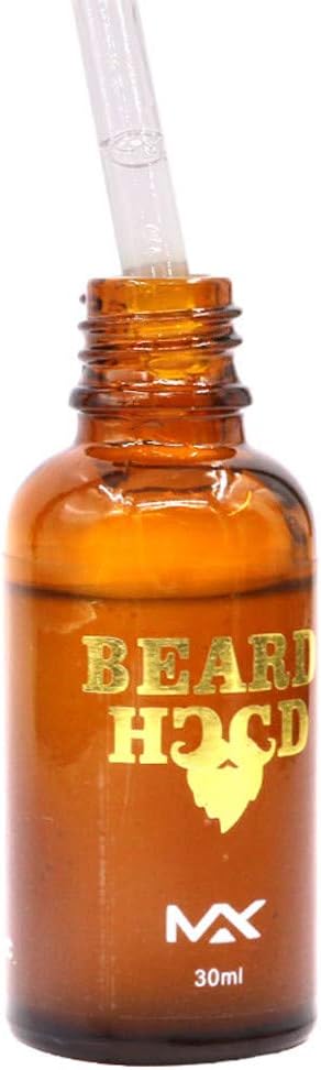 CapsA Moustache Oil for Men Beard Oil Conditioner Promotes Beard Growth Softens & Strengthens Beards and Mustaches for Men Shampoo-Like Softener, Shine and Fuller Beards & Mustache Growth