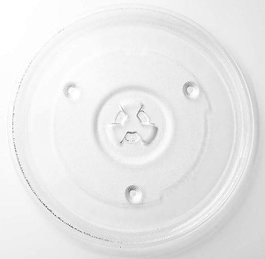 HapWay - Bandeja de cristal para microondas (27 cm ...