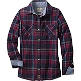 Legendary Whitetails Women's Cottage Escape Long Sleeve Button Up Flannel Shirt