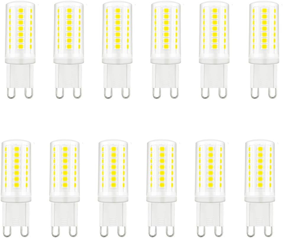 G9 LED Bulb Dimmable, 3W (G9 Halogen Bulb 40 Watt Equiv.), 5000K
