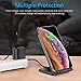 Amoner Wireless Charger, Qi-Certified 10W Wireless Charging Stand with 18W QC 3.0 Adapter Compatible with Galaxy S10/S9/S9+/S8/S8+, iPhone 11/11 Pro/11 Pro Max/Xs Max/Xs/XR/X/8/8Plus