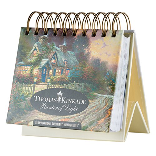 Flip calendar - thomas kinkade painter of light