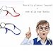 MauSong 14Pcs Kids Sports Eyeglasses Straps Comfortable Silicone Anti-Slip Holder for Glasses, Most Popular Colors, 7 Set