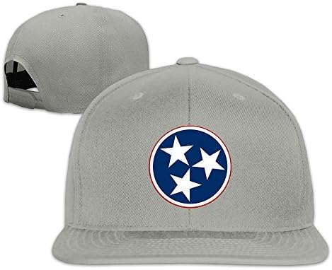 Usa Tennessee Flag Volunteer State Snapback Caps Flat Bill Baseball Cap
