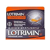 Lotrimin AF For Athlete's Foot Antifungal Clotrimazole Cream 0.85 Oz. Box (3 Pack)