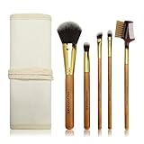 Makeup Brush Set,5pcs Comestic Brushes Eye shadow Eyebrow Brush Comb Cosmetics Tools