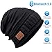 Bluetooth Beanie, Gifts for Man, Bluetooth hat Fashion Winter Hats Built-in Stereo Speaker Unique Christmas Tech Gag Gifts for Men/Women/Teen Boys/Teen Girls (Black)