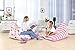 Aubliss Stuffed Animal Storage Bean Bag Chair - Plush Animal Toy Organizer for Kids, Girls and Children | Extra Large | 23 Inch Long YKK Zipper | Premium Cotton Canvas