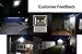 2pcs LED Flood Light 100W 50W 30W 20W 10W Super Bright Outdoor Light Waterproof Security Light 85-265V Daylight white(100W)