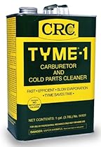 CRC 14101 Tyme Carburetor & Cold Parts Cleaner, 1 Gal