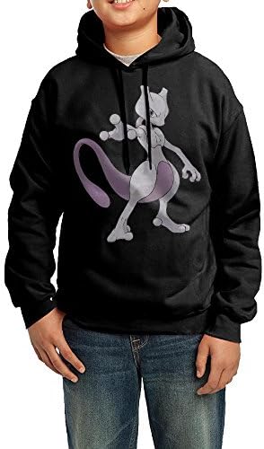Mewtwo Psychic Pokemon Boys&amp;Girls Hooded Sweatshirt