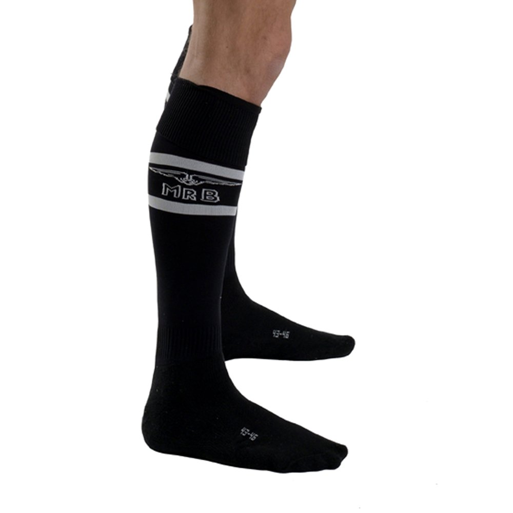 Mister B Urban Football Socks with Pocket, Size 4246 cm, Black Amazon