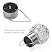 Beinhome 8 Pack Solar Hanging Lights, 7 Color Changing Globe Solar Lantern Waterproof Outdoor Decorative Hanging Ball Lights for Garden Patio Yard Landscape
