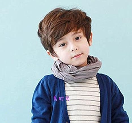 Children Boy Wig Short Hair Toupee Boy Wig Handsome Baby Boy Short