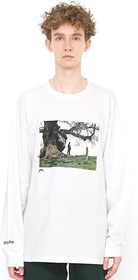 Amazon グラニフ Graniph コラボレーション ロンt セブルス と リリー ハリー ポッター ホワイト メンズ レディース L G101 G108 Tシャツ カットソー 通販