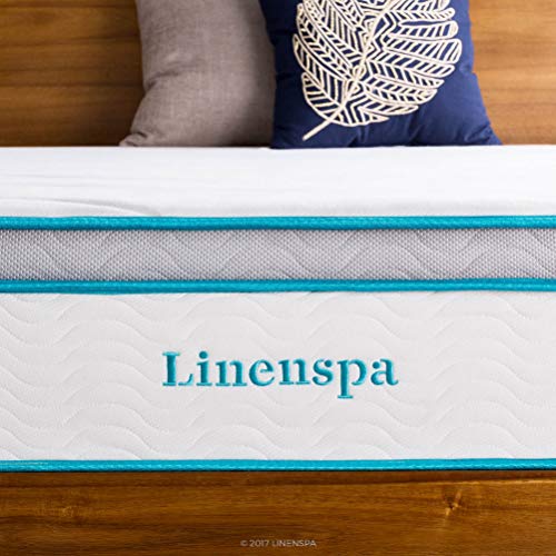 LINENSPA 12 Inch Gel Memory Foam Hybrid Mattress Ultra Plush