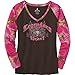 Legendary Whitetails Ladies Legendary At Heart V-Neck Small