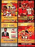 2017 PATRICK MAHOMES II Rookie Card Lot - Four Custom Pat Mahomes Rookie Cards (Limited Editions)