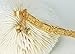 18K Gold Plated Noble Women's Bracelets New Design Heart Pendants Bangle (Style 1)