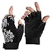 Cycling Gloves for Kids Breathable Non-Slip Fingerless Fishing Biking Bicycle Bike Skating Rope Climbing Sport Gloves for Boy Girl Children