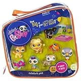 Littlest Pet Shop #2 Collectors Pack of 8 Pets Frog, Parrot, Owl, Lion, Gecko, Ferret, Dog Cat