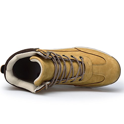 image for Zenobia Outdoor Hiking Shoes For Mens Leather Waterproof Ankle Work Bo