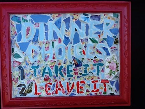 Mosaic Wall hanging, Dinner Choices
