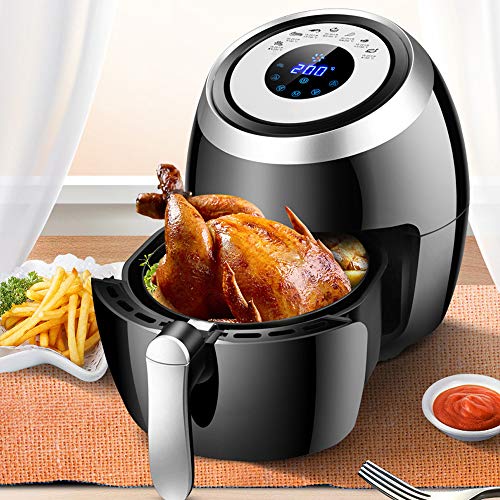 Click Here to See More Images Multifunction Air Fryer Household 3.6L High Capacity No Fumes Electric Fryer