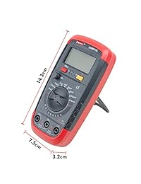 DMiotech multímetro medidor digital de capacitancia capacitor Pro Tester 0.1pf   20000uf con visualización LCD Backlight Max 1999 W datos función de espera UA6013L