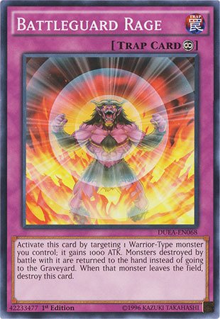 Yu-Gi-Oh! - Battleguard Rage (DUEA-EN068) - Duelist Alliance - 1st Edition - Common