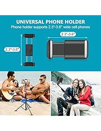 Aureday 8” Selfie Ring Light with Cell Phone Holder, LED Lightning Tripod Stand with Carry Bag for Makeup &   Stream, Fits iPhone & Android Phone