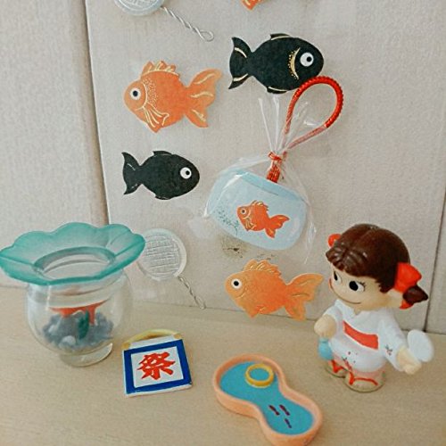 買取 ミニチュア 金魚すくい ペコちゃん クラフトシール シール 買取 ミニチュア 金魚すくい ペコちゃん クラフトシール シール