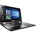 2016 Lenovo Flex 3 2-in-1 11.6 inch HD Touch-Screen Convertible Laptop ( Intel Celeron processor N3050, 4GB, 500GB HDD, No DVD, Bluetooth, Webcam, WiFi, HDMI, Windows 10 ) - Black