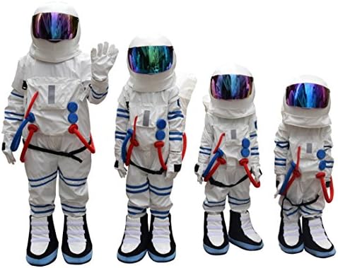 Alkem The Martian Astronaut Cosplay Halloween Mascot Family Costume (5'5''-5'9'')