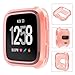 Alonea Fitbit Versa Watch Case, Soft TPU Protection Silicone Full Case Cover For Fitbit Versa To Prevent Scratches, Bumps, Grease and Finger Prints 5 Pack