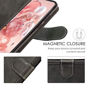 LeYi Cover Huawei P Smart 2019 / Honor 10 Lite con HD Pellicola Protettiva,Custodia Magnetico Flip Pelle Libro Silicone… - immagine 5