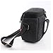 CEARI DSLR Camera Water Resistant Canvas Camera Case Bag for Canon Powershot G1X Mark II G15 G16 G5X G7X SX160 SX170 SX700 Digital SLR Camera - Black