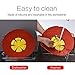 Spill Stopper Lid Cover Pack of 3,Horsky Silicone Boil Over Safeguard Anti Spill Lid Cover Pot Pan Lid Multi-Function Cooking Kitchen Tool Two big 11.4 inch and one Small 10.2 inch (Green, Red & Blue)