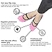 LIBRUONE Yoga Socks Non Slip Skid Pilates Barre with Grips Low Cut Cotton for Women Pack of 3 One Size 5-10 …