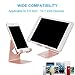 Stand for iPhone, Charging Cell Phone Stand For iPhone X 8 7 6 6s Plus & Tablet & Any Cell Phone - Rose Gold
