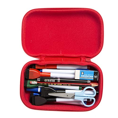 ZIPIT Fresh Colorz Pencil Box/Pencil Case/Storage Box, Kaleidoscope - Thumbnail 3