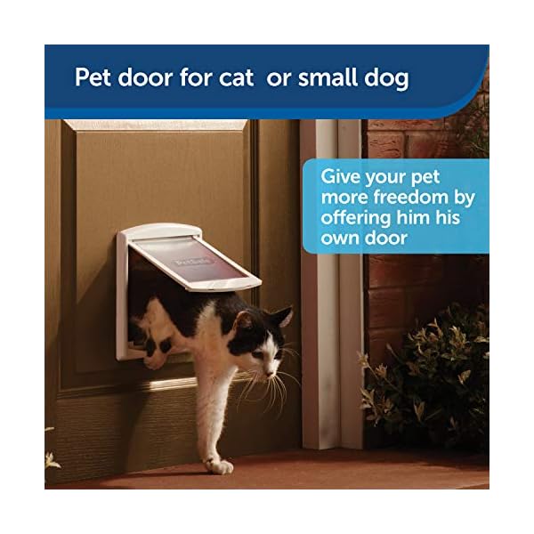 PetSafe-Staywell-Convenient-Original-2-Way-Pet-Door-Fast-Installation-Easy-fitting-2-Way-Locking-Cat-Flap-for-All-Pets--Small-White PetSafe Staywell, Convenient, Original 2 Way Pet Door, Fast Installation, Easy fitting, 2 Way Locking, Cat Flap for All…