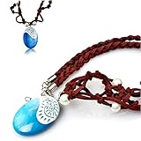 Natives Polynesian Necklace for Princess Moana Cosplay Prop Costume Accessories Pendant for Adults & Kids