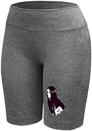 Sysuser Women's Hunter X Hunter Illumi Hisoka Mid Thigh Yoga Workout Legging Shorts